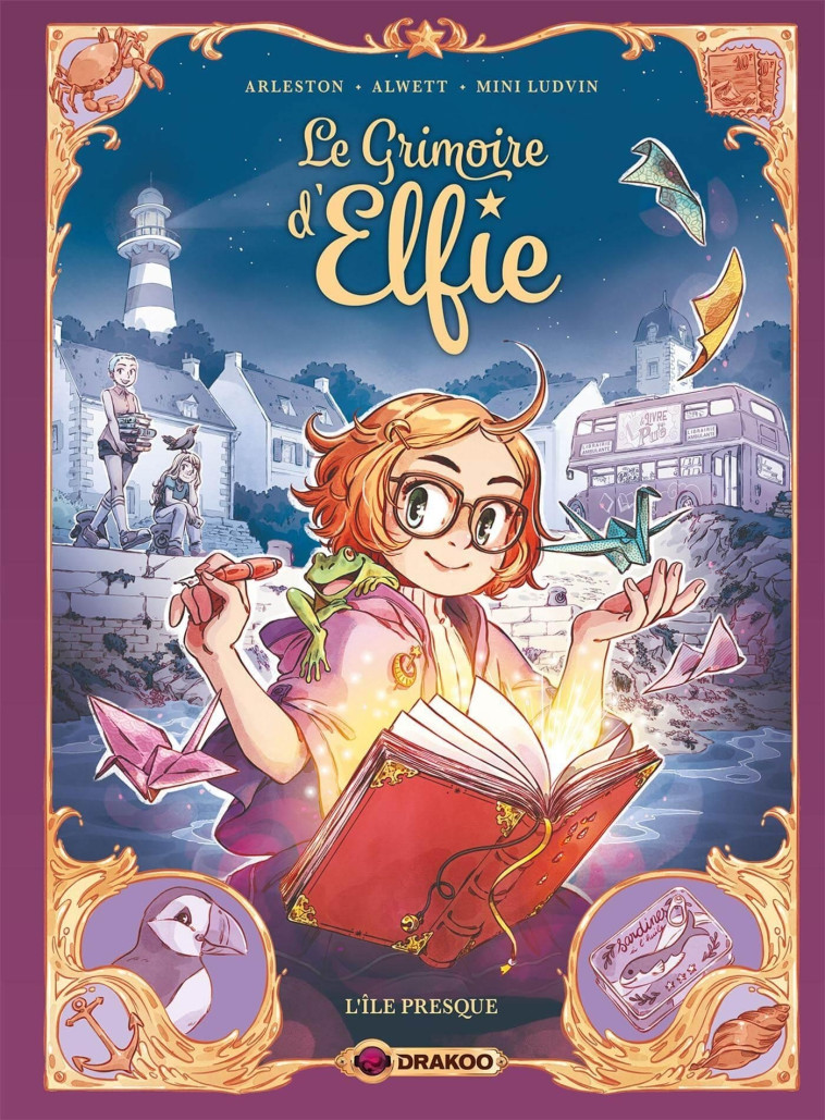 Le Grimoire d'Elfie - vol. 01 + CADEAU - Arleston Christophe, Alwett Audrey, Ludvin Mini - DRAKOO