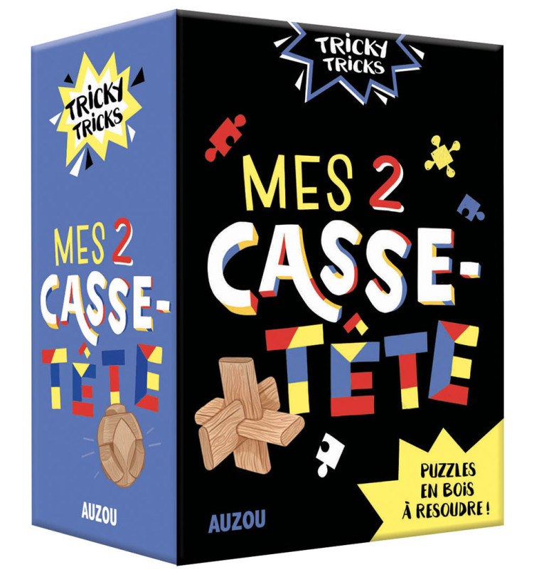 TRICKY TRICKS - MES DEUX CASSE-TÊTE - BREEMER Kelly, Longhi Katya - AUZOU