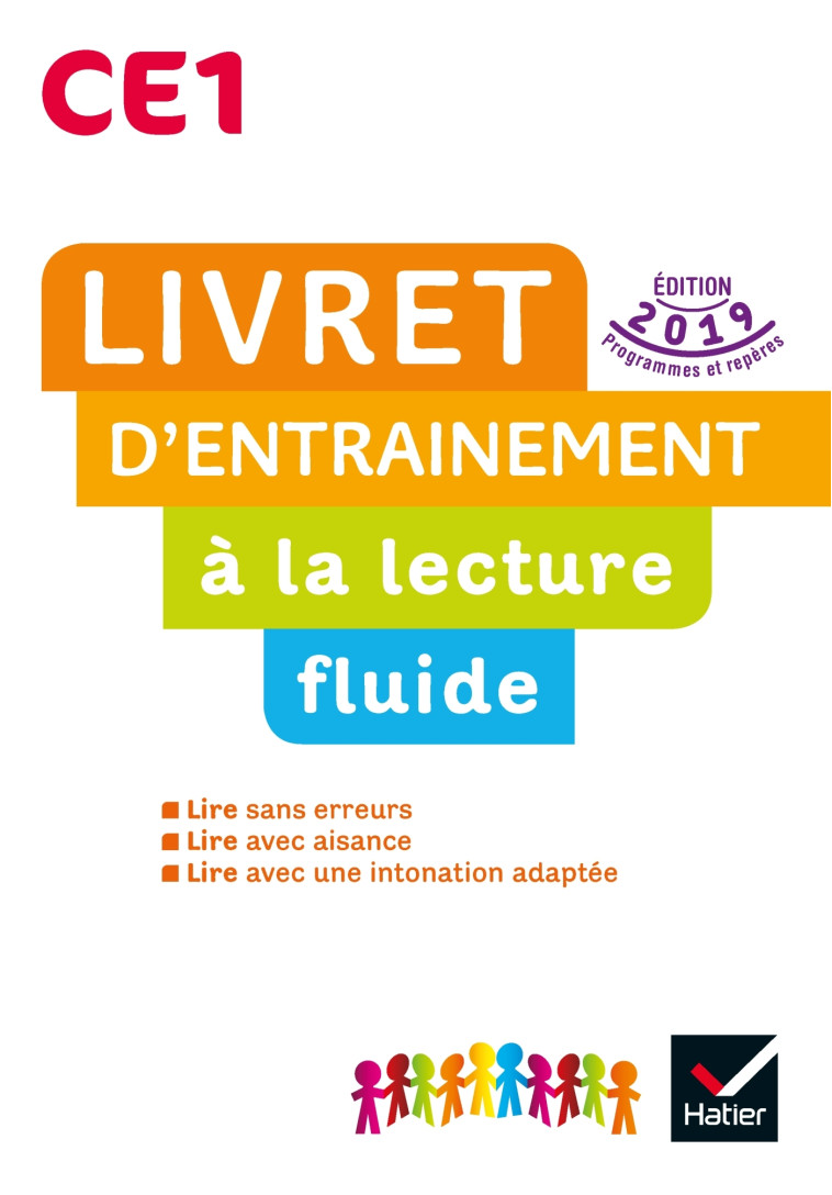 Lecture CE1 Ed. 2019 - Livret d'entrainement à la lecture fluide - Demeulemeester Jean-Pierre, Demeulemeester Nadine, Bertillot Gisèle - HATIER