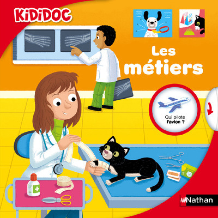 Les métiers - Baussier Sylvie, Caillou Pierre - NATHAN