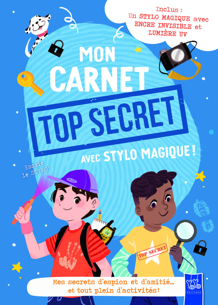 Mon carnet top secret avec stylo magique ! - XXX - YOYO