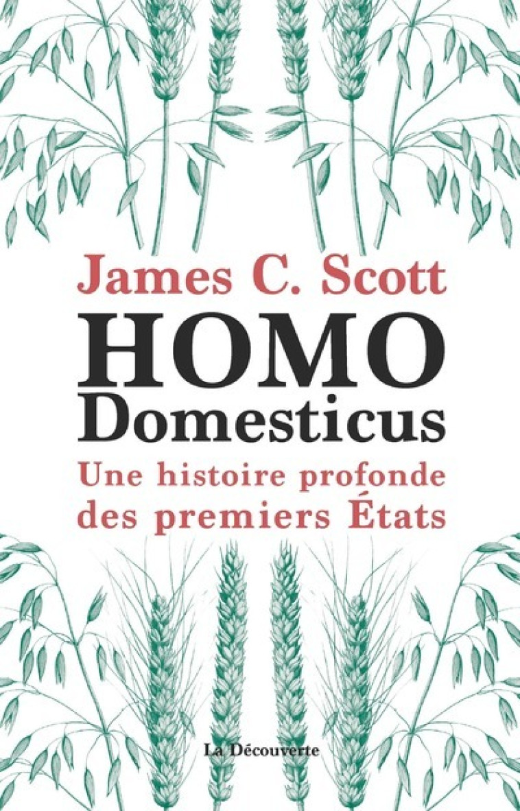 Homo domesticus - Une histoire profonde des premiers Etats - Scott James C., Demoule Jean-Paul, Saint-Upéry Marc - LA DECOUVERTE