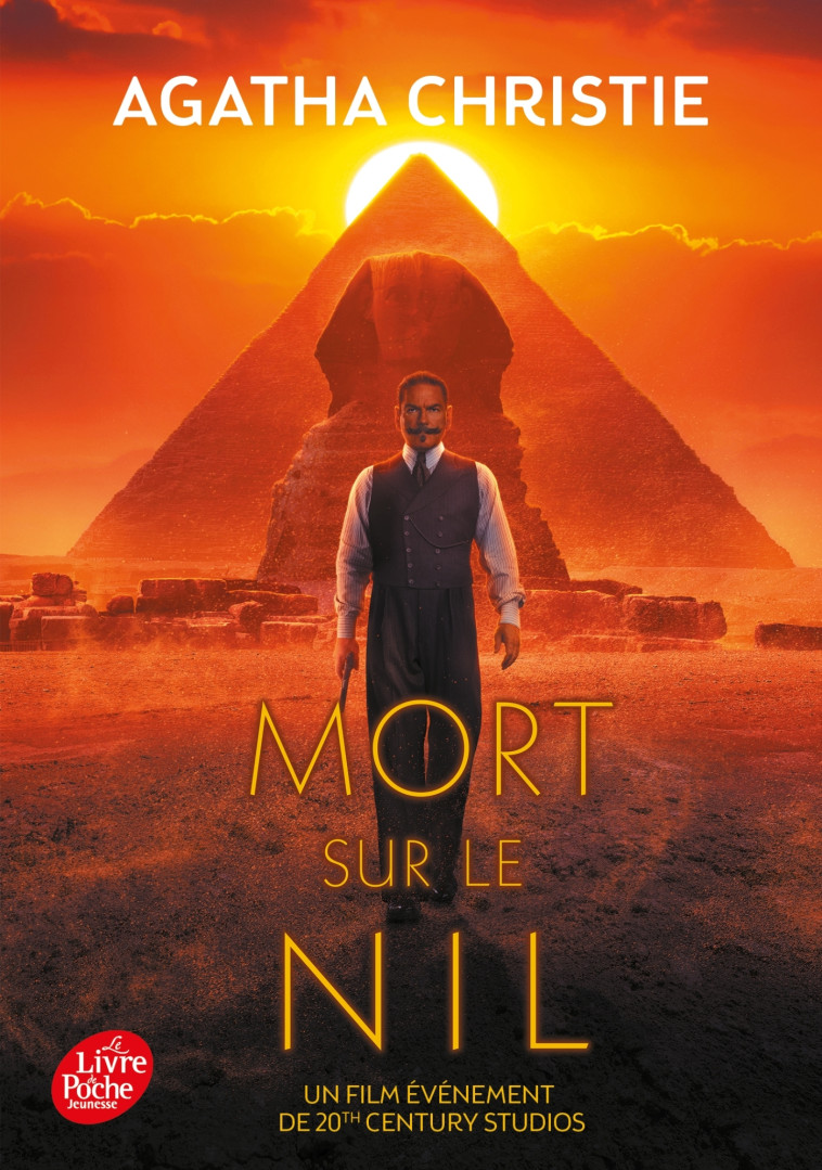 Mort sur le Nil  - couverture film - Champon Elise, Nobret Robert, Christie Agatha - POCHE JEUNESSE