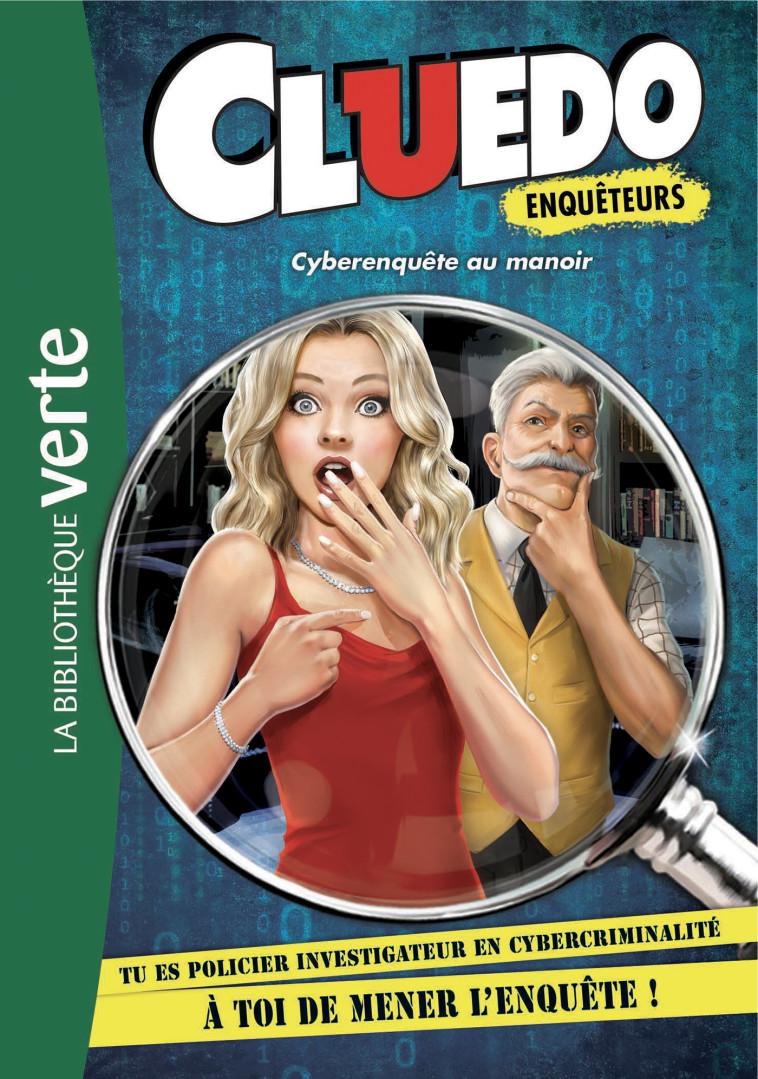 Cluedo Enquêteurs 01 - Cyberenquête au manoir - Hasbro Hasbro - HACHETTE JEUN.