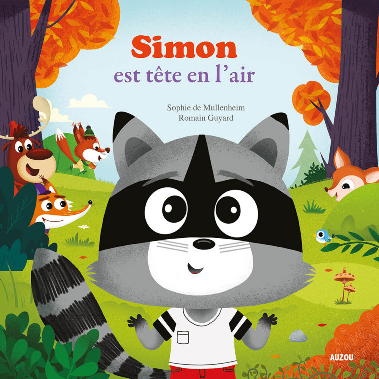 SIMON EST TÊTE EN L'AIR - de Mullenheim Sophie, Guyard Romain - AUZOU