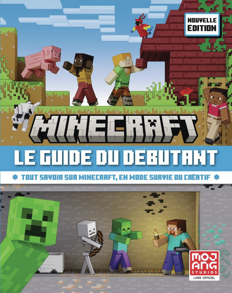 Minecraft, le guide du débutant - COLLECTIFS JEUNESSE , Collectif , Fil Alexandre - GALLIMARD JEUNE