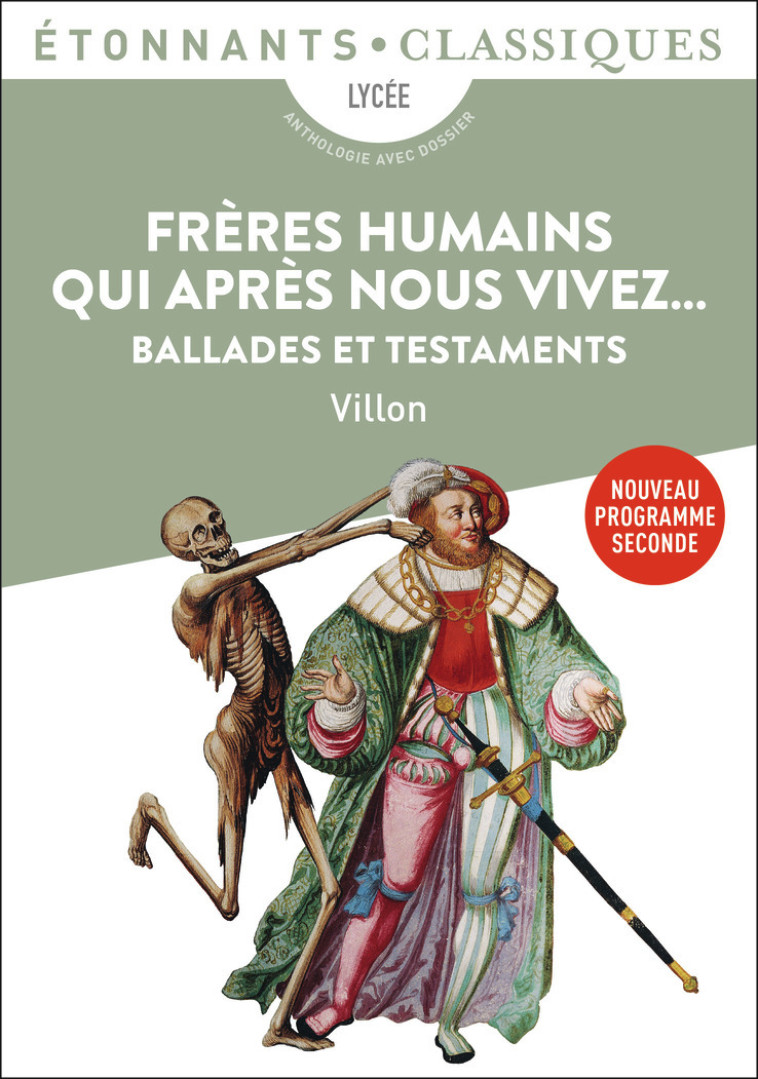 Frères humains qui après nous vivez... - VILLON FRANCOIS, Vincensini Jean-Jacques - FLAMMARION