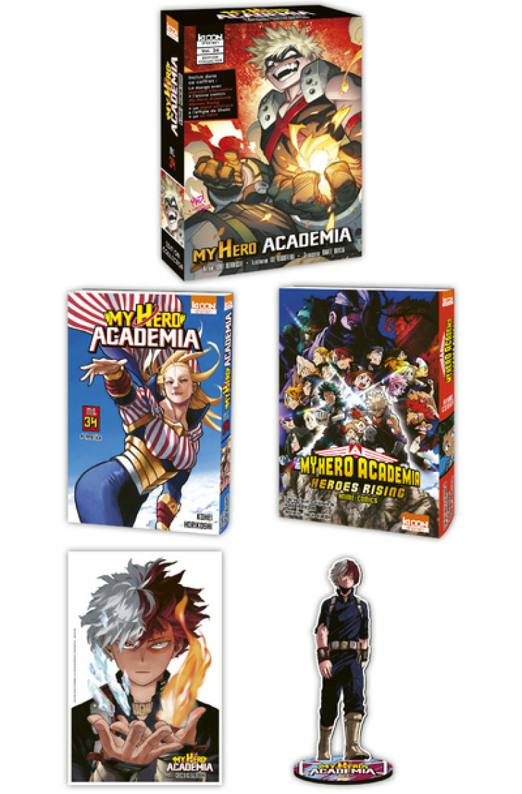 My Hero Academia T34 - Edition collector - Kohei Horikoshi, Joe Madureira, Marte Gracia - KI-OON