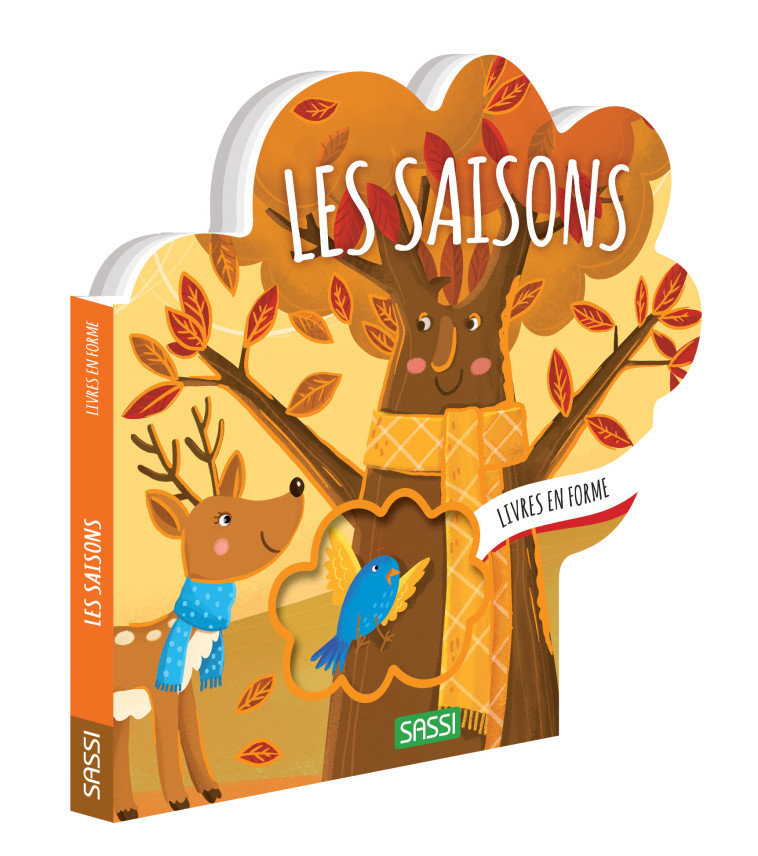 Livres en forme - Les saisons - Matteo Gaule, Sarah Negrel, Roberta Marcolin - SASSI