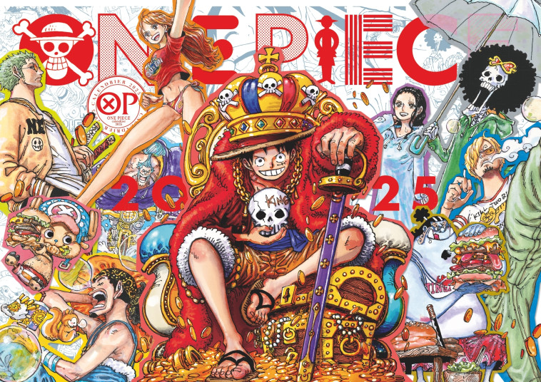 One Piece - Calendrier 2025 - Eiichiro Oda - GLENAT