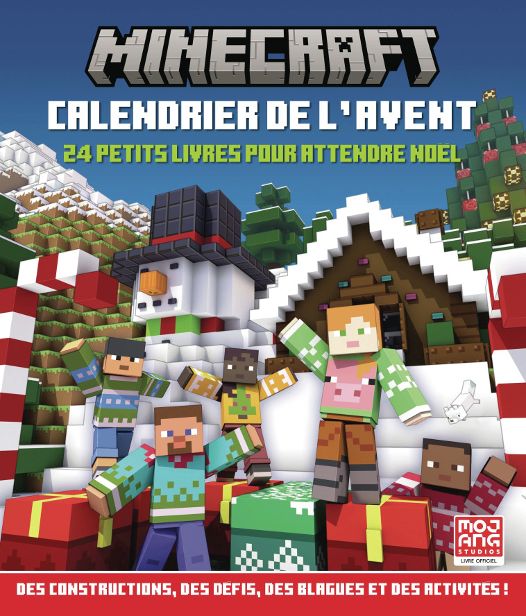 Minecraft : Calendrier de l'avent -  Collectif - GALLIMARD JEUNE