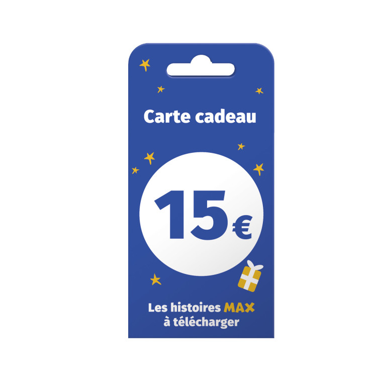 Carte cadeau MAX 15 euros -  Collectif - EDL