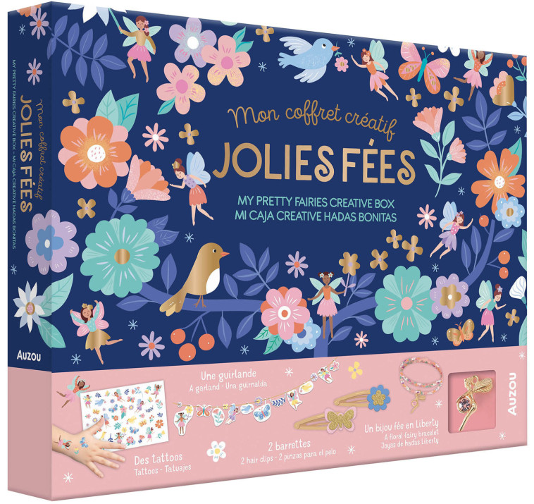 COFFRET CREATIF JOLIES FEES - Sandrine Monnier - AUZOU