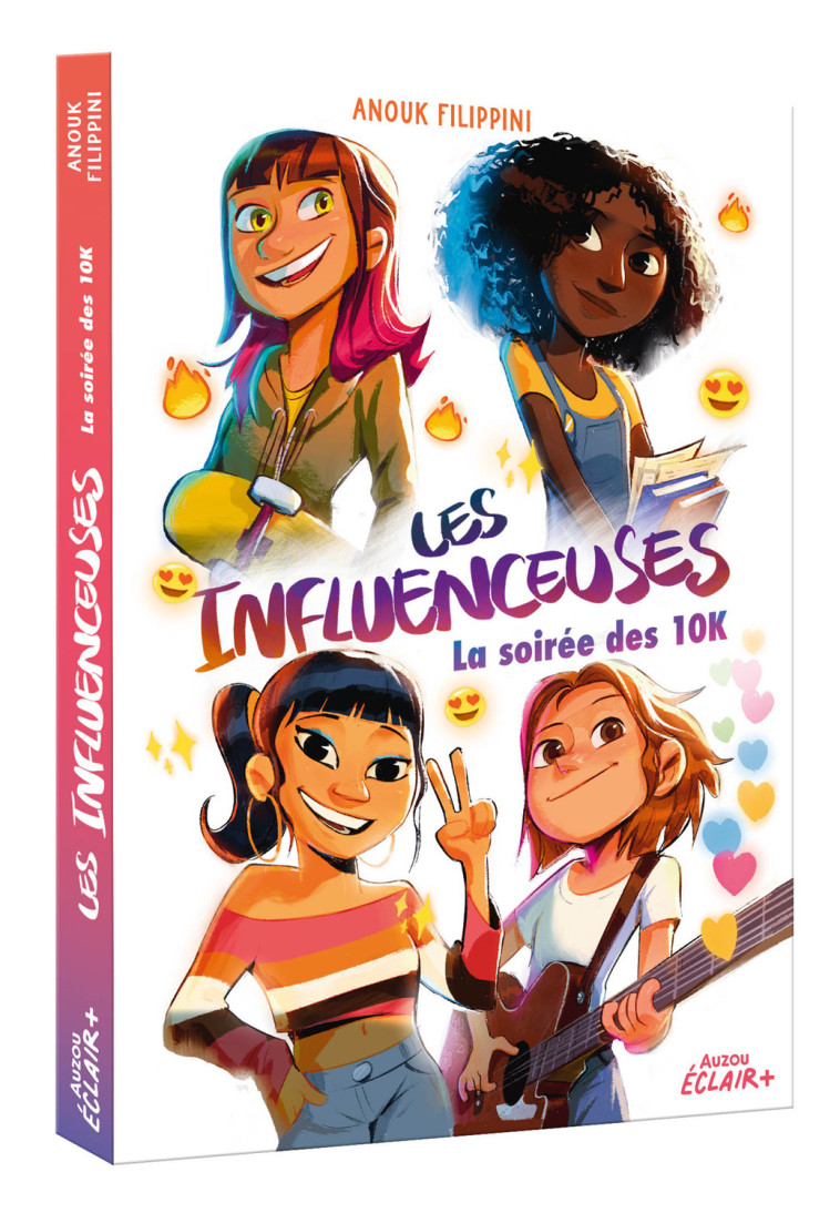 LES INFLUENCEUSES - LA SOIRÉE DES 10K - Anouk Filippini, Losty Losty - AUZOU