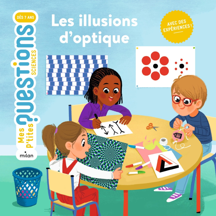 Les illusions d'optique - Cédric Faure, Coralie Vallageas - MILAN