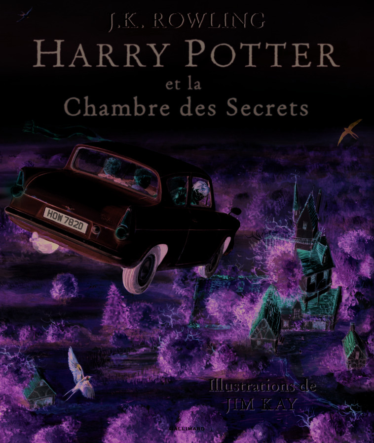 Harry Potter et la Chambre des Secrets - J.K. ROWLING, Jim Kay, Jean-François Ménard - GALLIMARD JEUNE