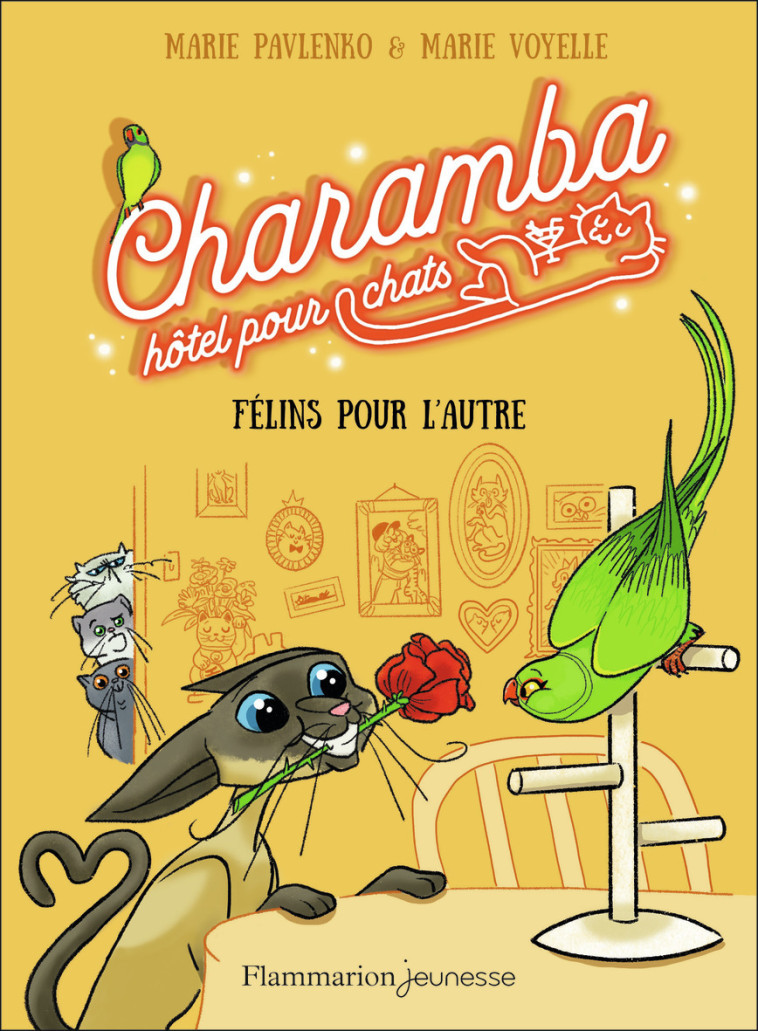 Charamba, hôtel pour chats - Félins pour l'autre - Marie Pavlenko, Marie Voyelle - FLAM JEUNESSE