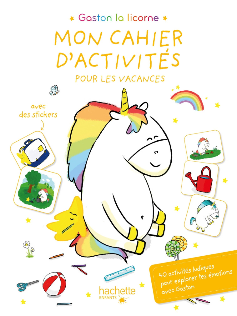 Gaston - Mon cahier d'activités pour les vacances - Aurélie Chien Chow Chine - HACHETTE ENFANT