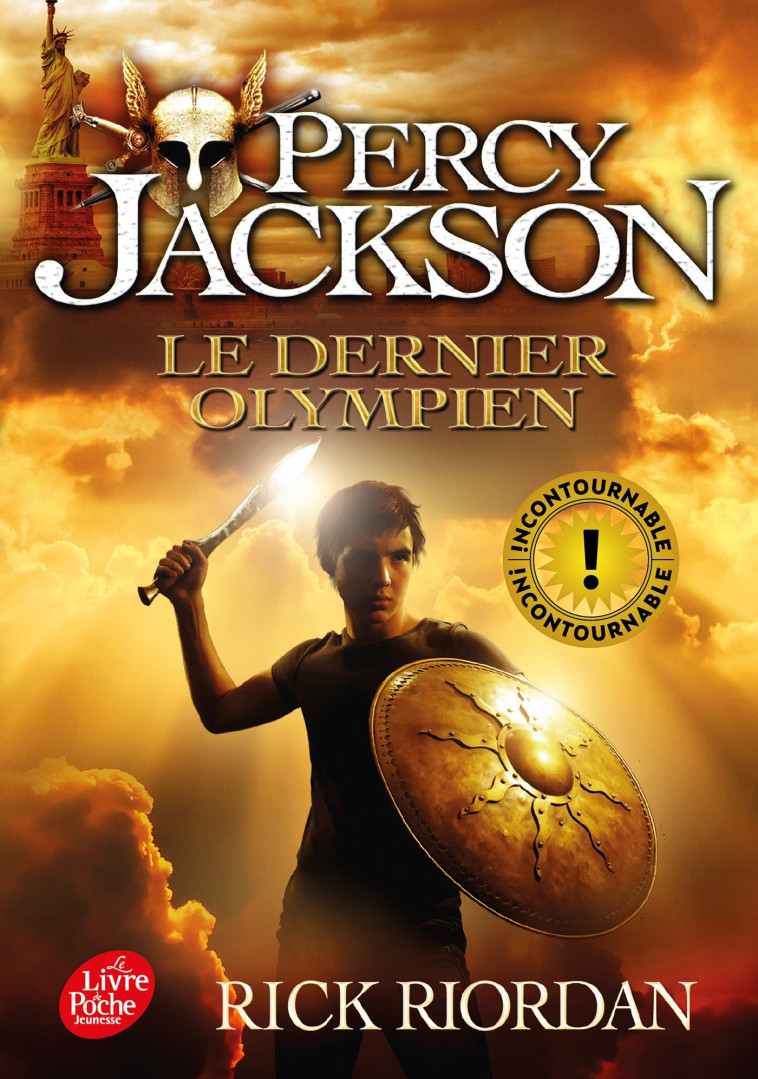 Percy Jackson - Tome 5 - Rick Riordan, Mona de Pracontal - POCHE JEUNESSE