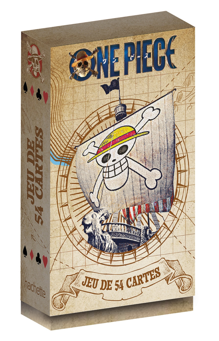 One Piece - Jeu de 54 cartes -  Netflix - HACHETTE JEUN.