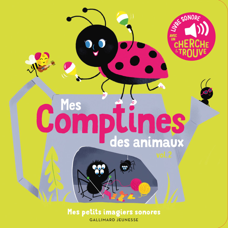 Mes comptines des animaux - Elsa Fouquier - GALLIMARD JEUNE