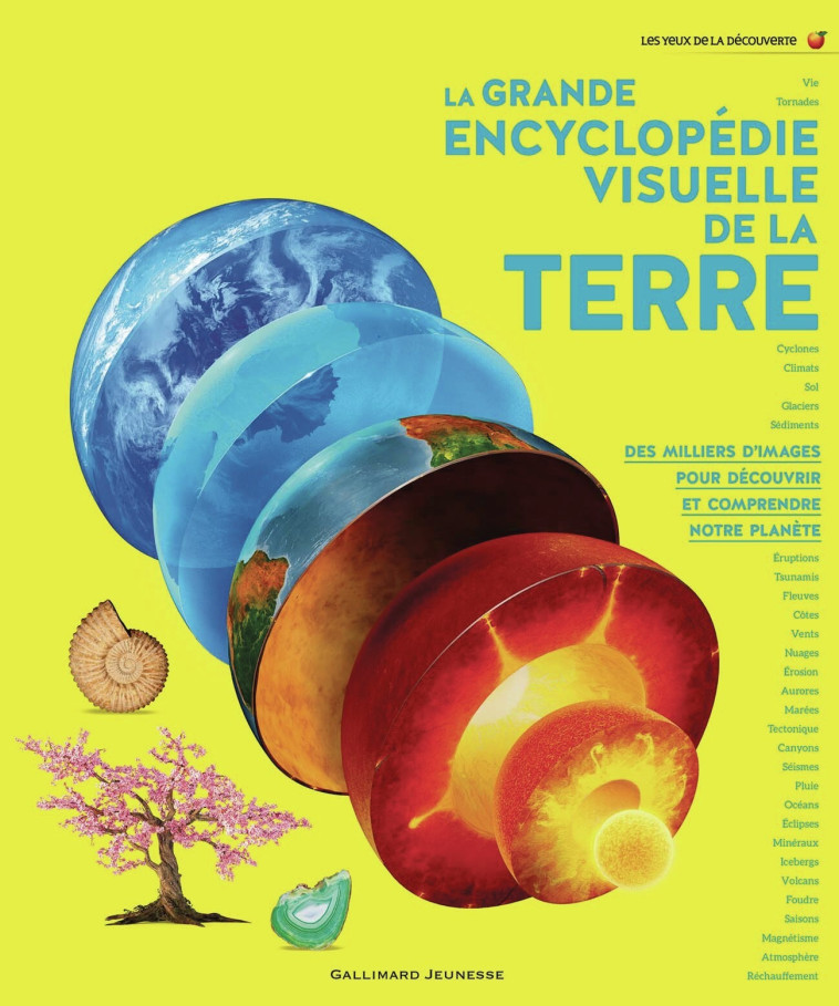 La grande encyclopédie visuelle de la Terre -  COLLECTIFS JEUNESSE,  Collectif, Bruno Porlier - GALLIMARD JEUNE