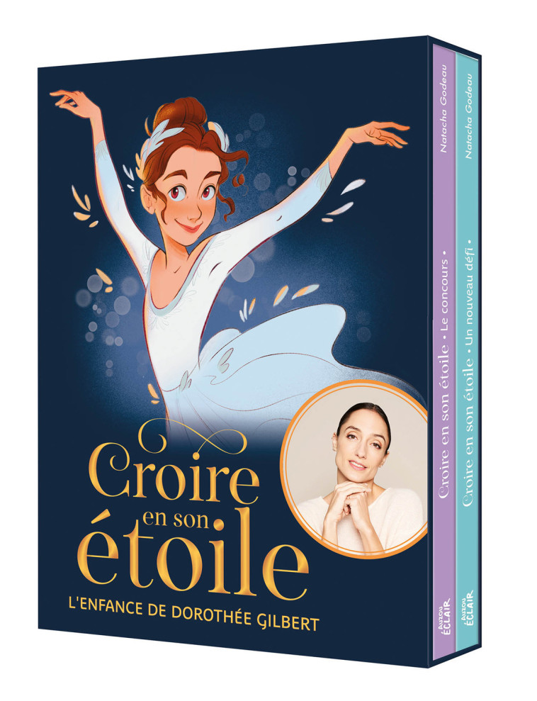 COFFRET BIBLIOTHÈQUE 1 - CROIRE EN SON ÉTOILE - TOMES 1 ET 2 - Natacha Godeau, Virginie Moru - AUZOU