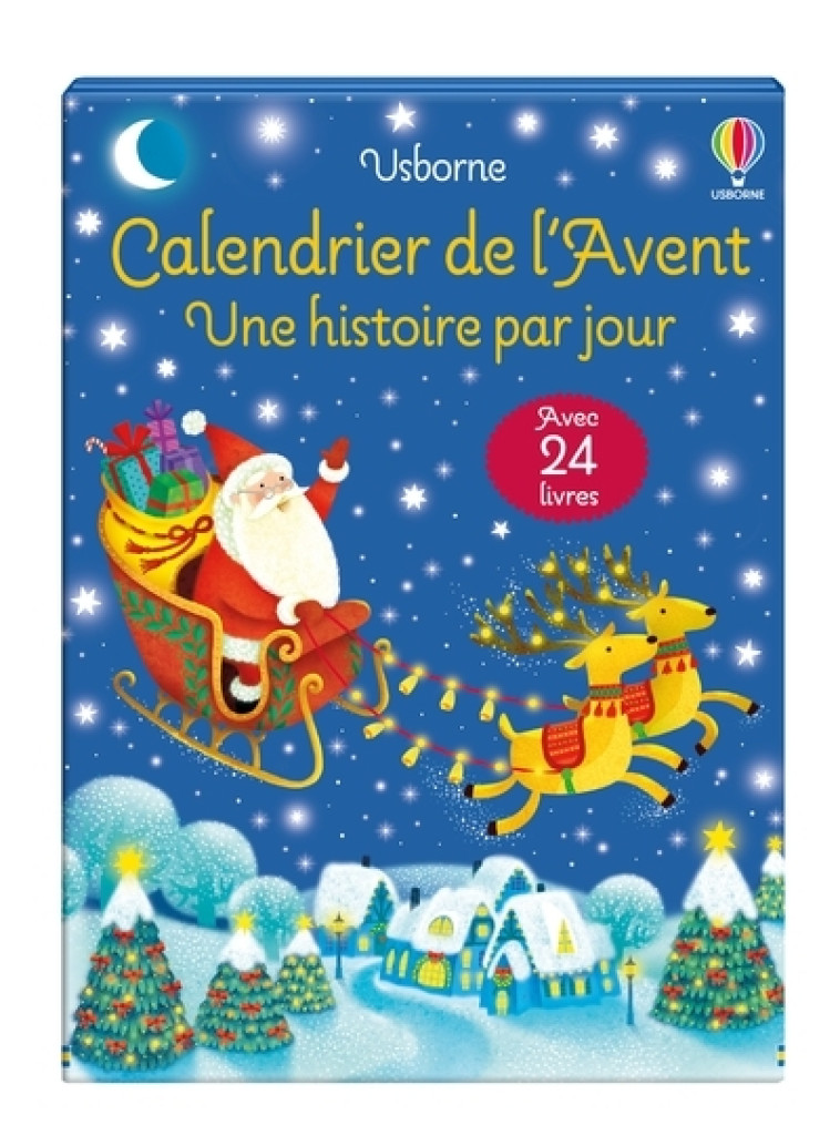 Calendrier de l'Avent - Une histoire par jour - Dès 3 ans - VARIOUS VARIOUS, Violeta Dabija,  VARIOUS - USBORNE