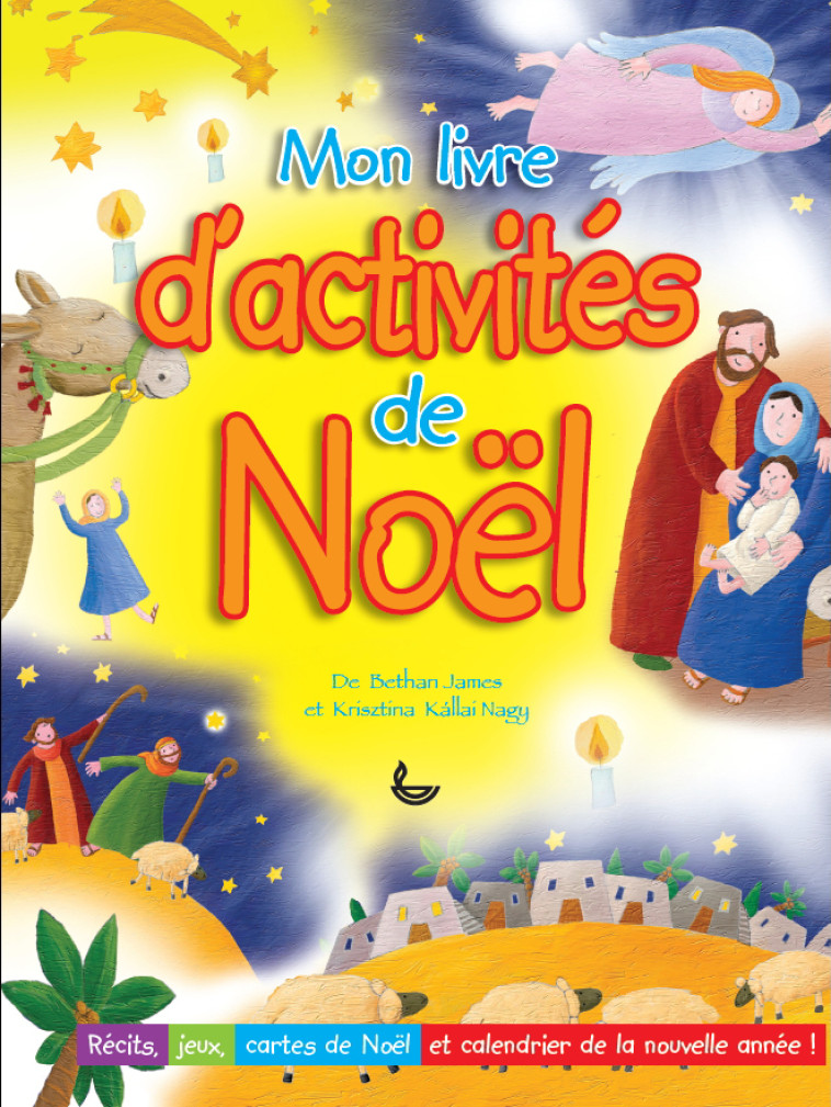 Mon livre d'activités de Noël - Bethan James - LECTURE BIBLE F