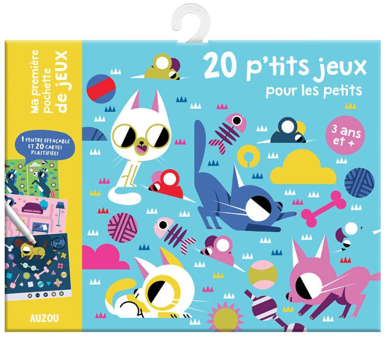 MA POCHETTE DE JEUX - 20 P'TITS JEUX POUR LES PETITS - Marta Sorte, Marta Sorte - AUZOU