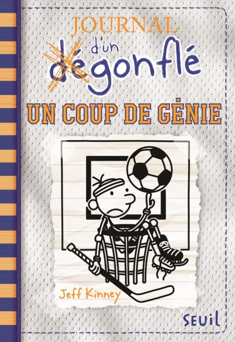 Journal d'un dégonflé - Tome 16 - Un Coup de génie - Jeff Kinney, Natalie Zimmermann - SEUIL JEUNESSE