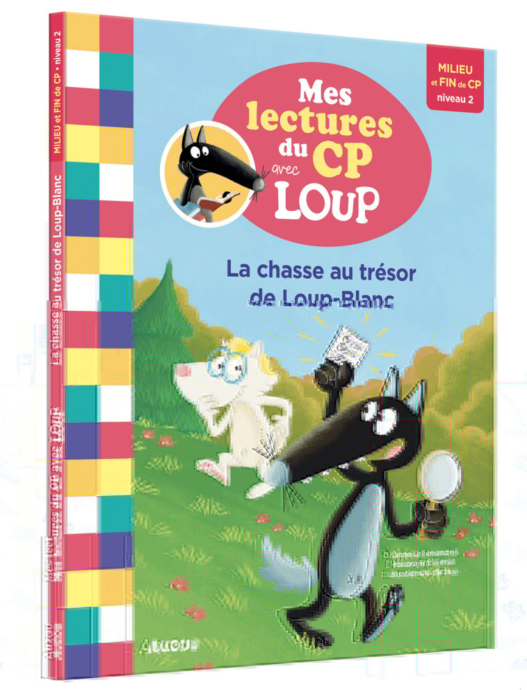 MES LECTURES DU CP AVEC LOUP - LA CHASSE AU TRÉSOR DE LOUP-BLANC - Éléonore THUILLIER, Sess Sess, Orianne Lallemand - AUZOU