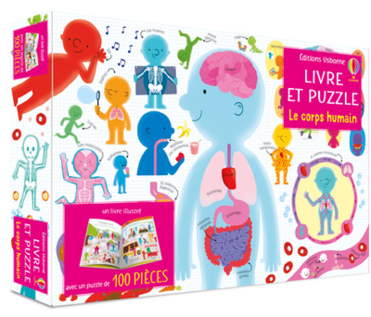 Le corps humain - Coffret Livre et puzzle - Matthew Oldham, Tony Neal, Alice Reese, Pascal Varejka - USBORNE