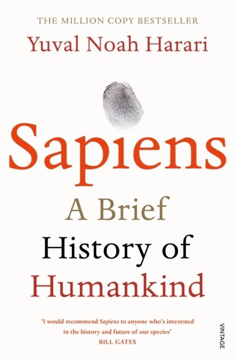 Sapiens: A Brief History of Humankind -  HARARI, YUVAL NOAH - VINTAGEBOOK