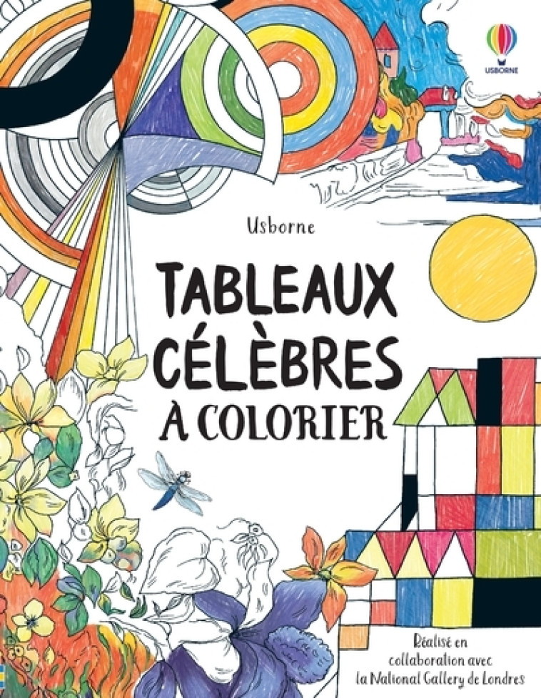 Tableaux célèbres à colorier - Susan Meredith - USBORNE