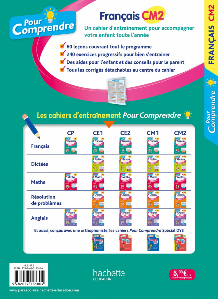 Pour Comprendre Français CM2 - Magali Dieny - HACHETTE EDUC