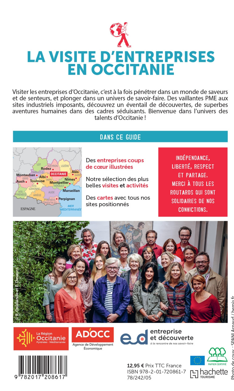 Guide du Routard Visite d'entreprises en Occitanie -   - HACHETTE TOURI