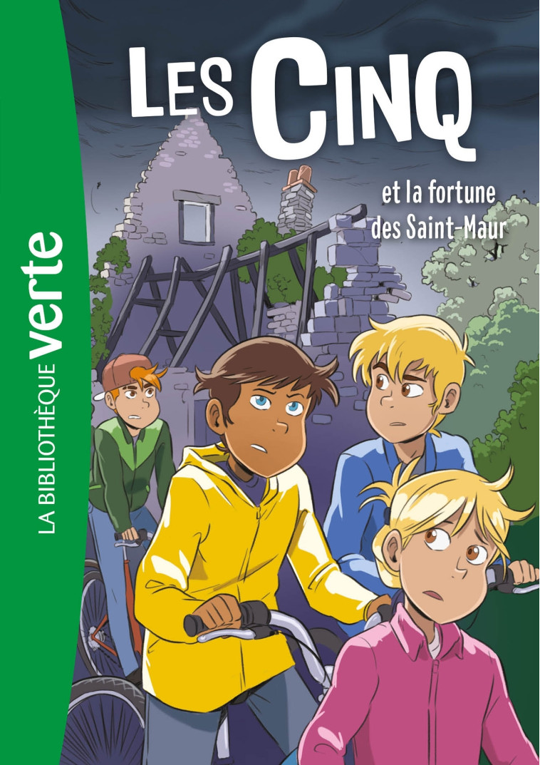 Les Cinq NED 31- Les Cinq et la fortune des Saint-Maur - Enid Blyton - HACHETTE JEUN.