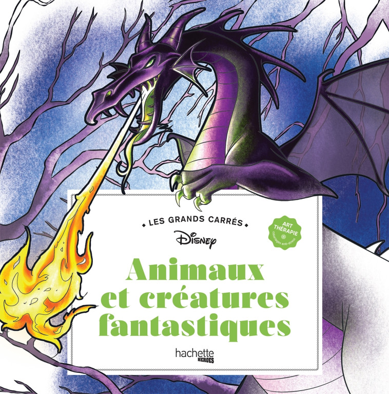 Les Grands carrés Disney Animaux et créatures fantastiques -   - HACHETTE HEROES