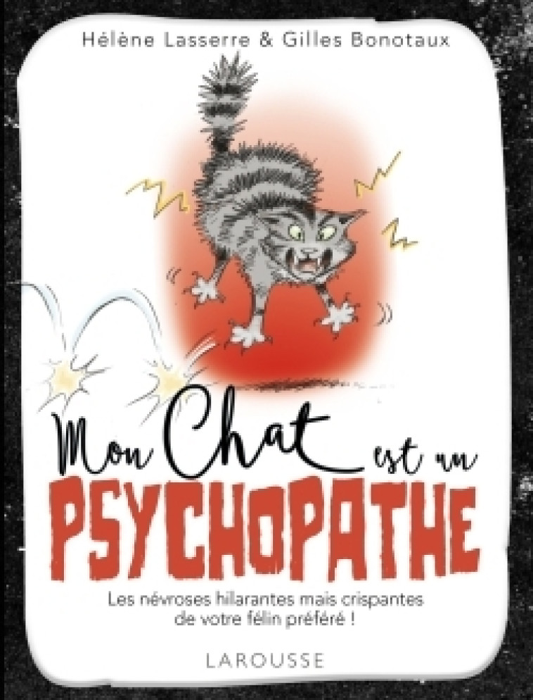 Mon chat est un psychopathe - Gilles Bonotaux - LAROUSSE