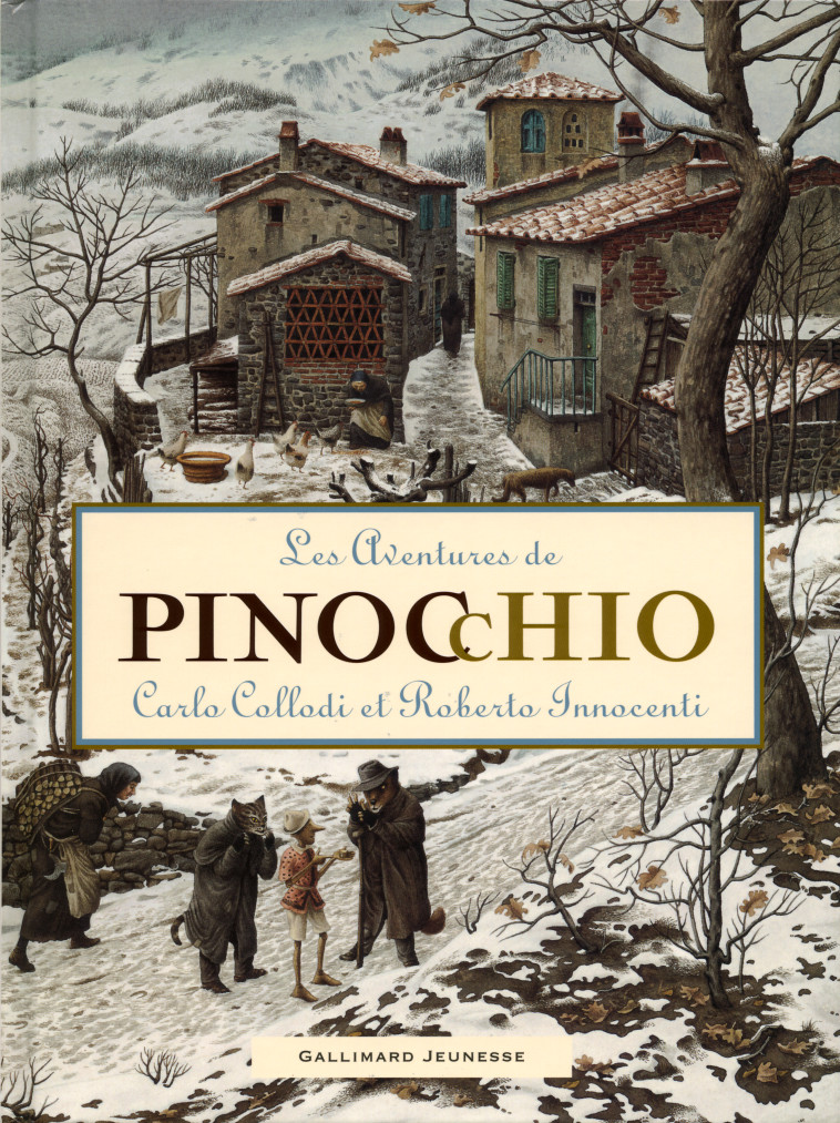 Les aventures de Pinocchio - Carlo Collodi - GALLIMARD JEUNE