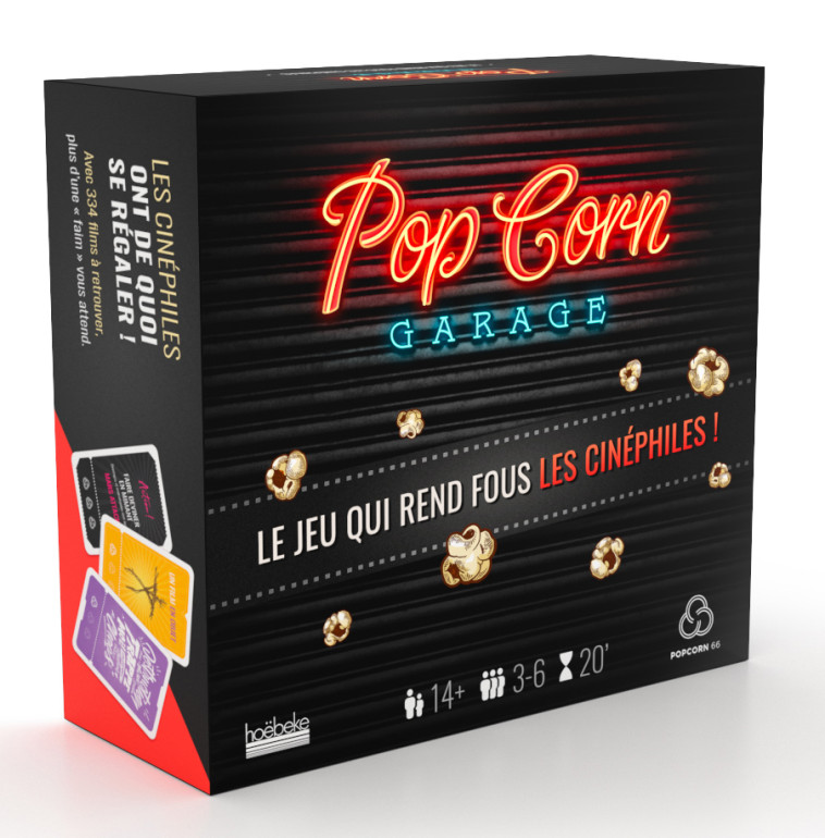 PopCorn Garage. Le jeu qui rend fous les cinéphiles ! -  PopCorn 66 - HOEBEKE