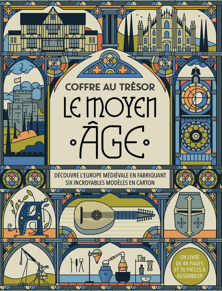 Coffre au trésor - Moyen Âge - Nancy Dickmann - GALLIMARD JEUNE