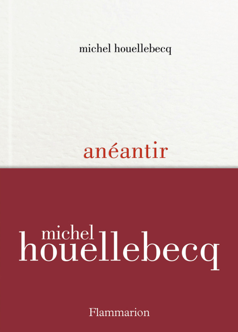 Anéantir - Michel Houellebecq - FLAMMARION