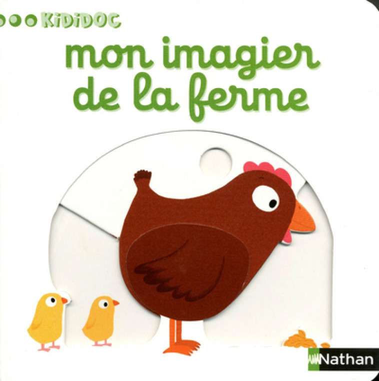 Numéro 5 Mon imagier de la ferme Imagiers Kididoc - Nathalie Choux - NATHAN