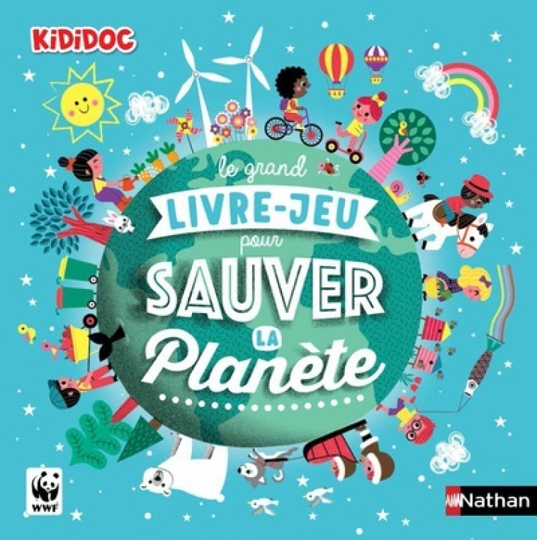 Le grand livre-jeu pour sauver la planète - Gaëlle Bouttier-Guérive - NATHAN