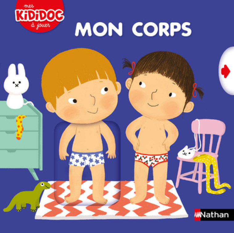 Mon corps - Mes kididoc à jouer - Amélie Graux - NATHAN