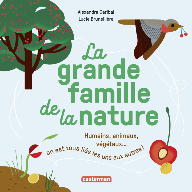 Mes imagiers tout carrés - La grande famille de la nature - Alexandra Garibal - CASTERMAN