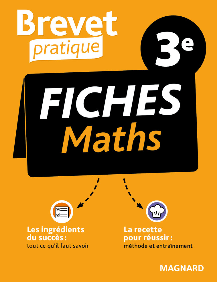 Brevet Pratique Fiches Maths 3e Brevet 2025 - Stéphane RENOUF - MAGNARD