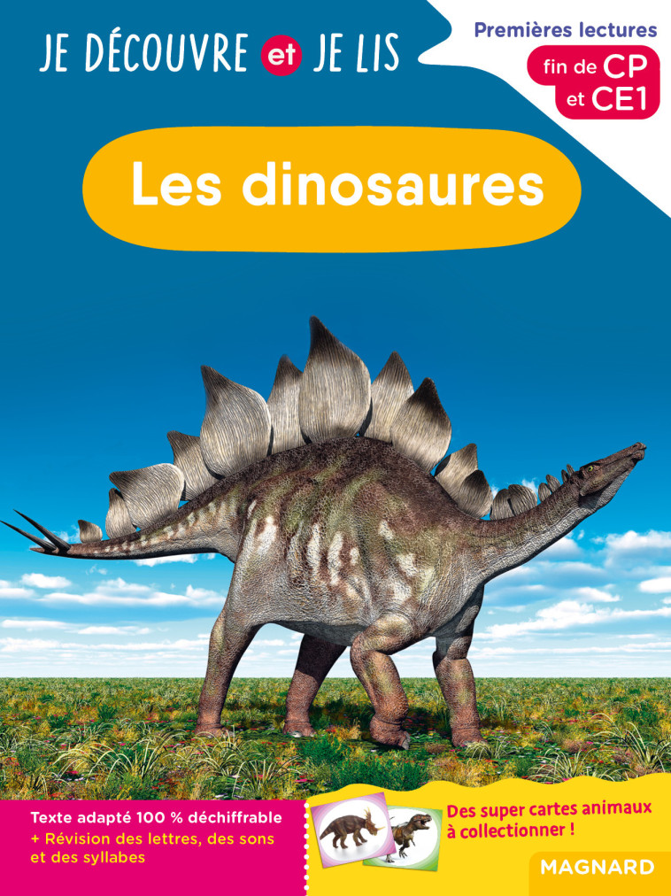 Je découvre et je lis CP et CE1 - Les dinosaures - Claire Barthomeuf-Schillinger - MAGNARD